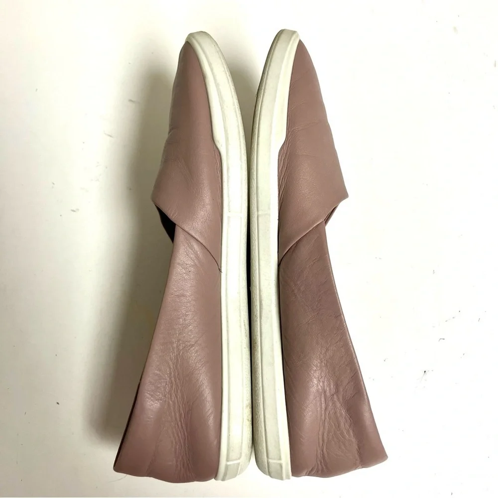 Ecco Women's Mauve Simpil Loafers classic minimalist preppy casual leather 10 40